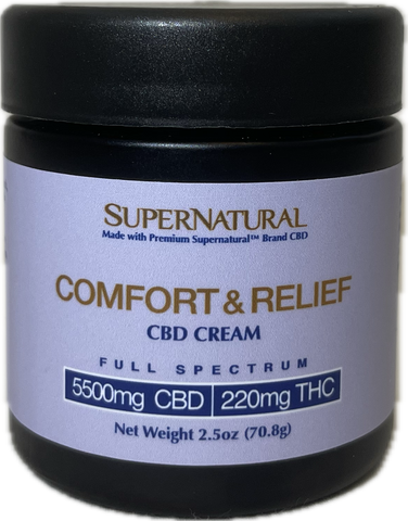 Comfort & Relief 5500mg CBD Cream