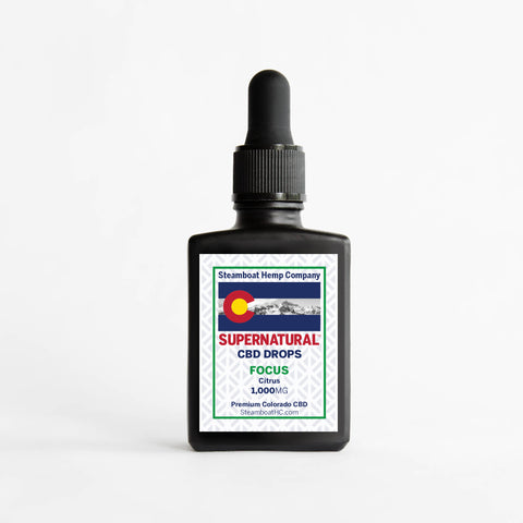 Full Spectrum CBD Oil | 1000 MG | FOCUS CITRUS